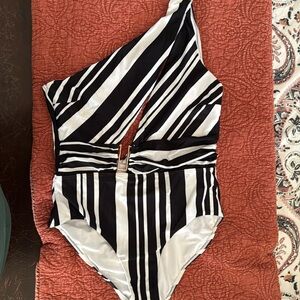 CCX by City Chic * Amara * Black and White One Piece * Plus Size 14